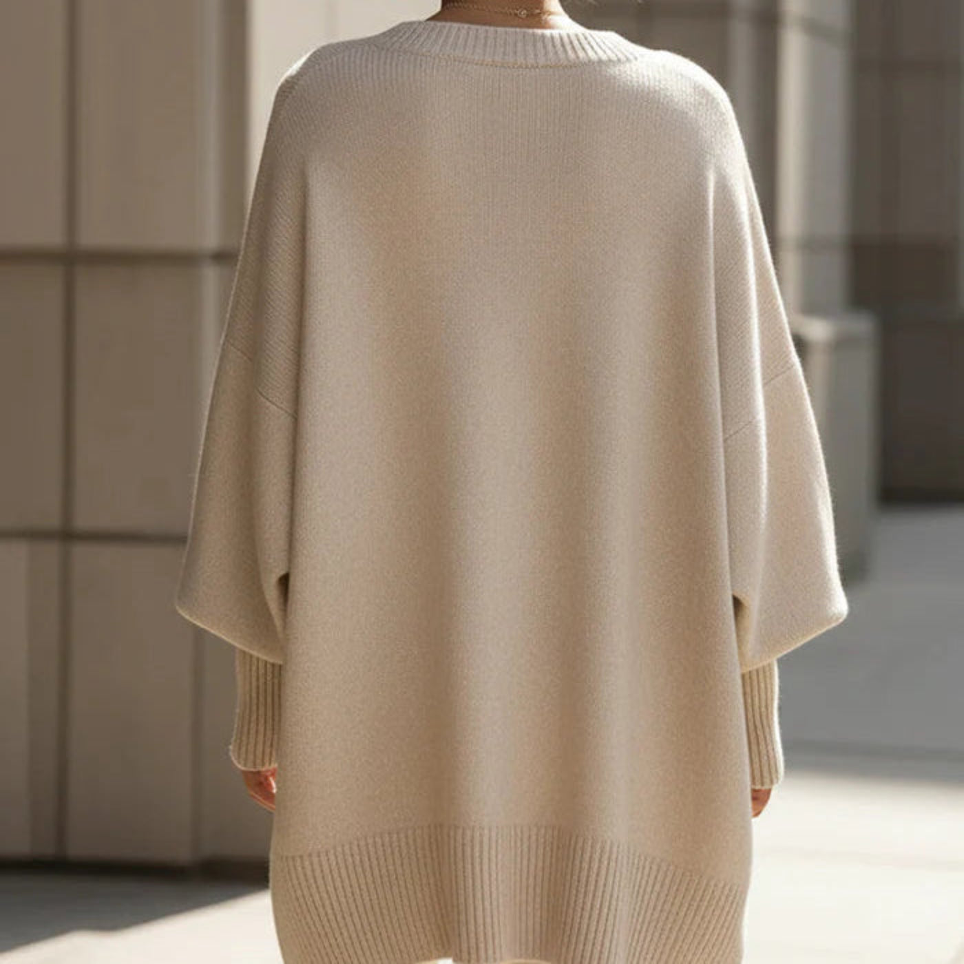 Marguerite | Pull en maille minimaliste de luxe