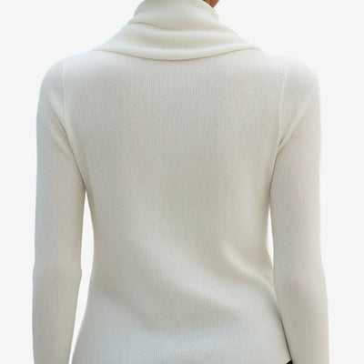 Patricia™ Pull à Col Drapé