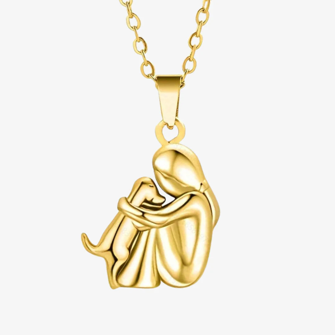 Madeleine | Collier avec pendentif en forme de chien