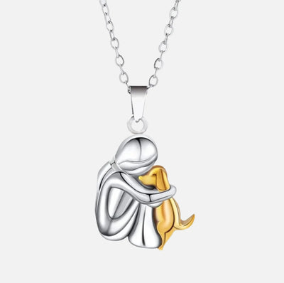 Madeleine | Collier avec pendentif en forme de chien