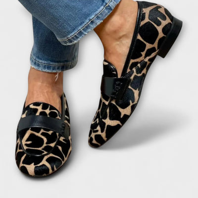 Catherine | Mocassin orthopédique Léopard